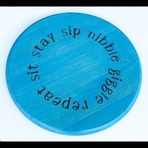 1” thick by 15” round witchy wood lazy susan